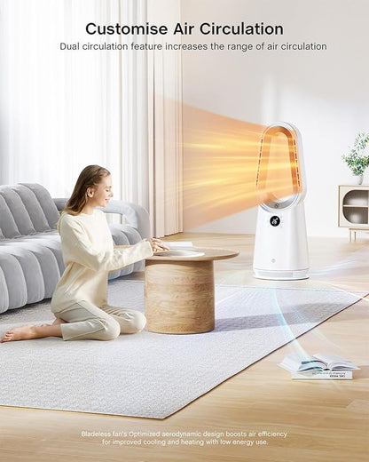 ULTTY Space Heater, Portable Electric Heaters and Cooler Fan Combo - Image 7
