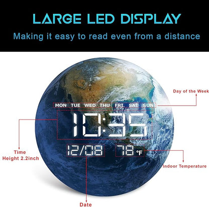 HOMLOVE Digital Wall Clock - Image 3