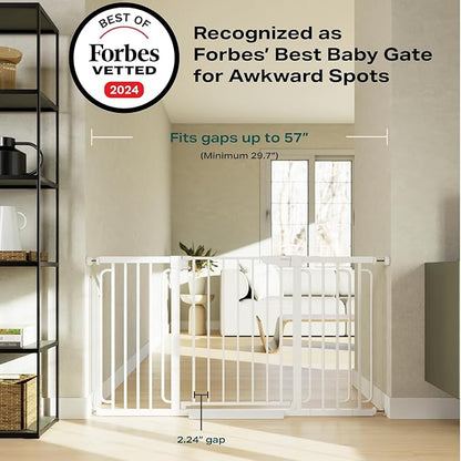 Cumbor 29.7-57" Extra Wide Baby Gate - Image 2