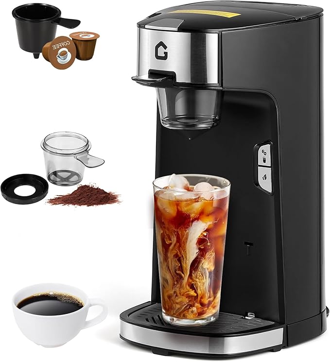 IDEALHOUSE Single Serve Coffee Maker, k Cup Compatibility, Auto Shut Off by IDEALHOUSE