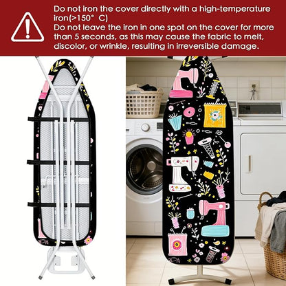 Nuxovilar Ironing Board Cover Needle Cotton 15x54 Inches | Ironing Board Cover - Image 6