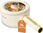 TOPWIT Hot Pot Electric, 2L Multifunctional Electric Pot, Non-Stick Sauté Pan by TOPWIT