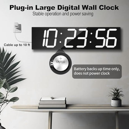 CHKOSDA Digital Wall Clock, Oversize Led Digital Clock - Image 6