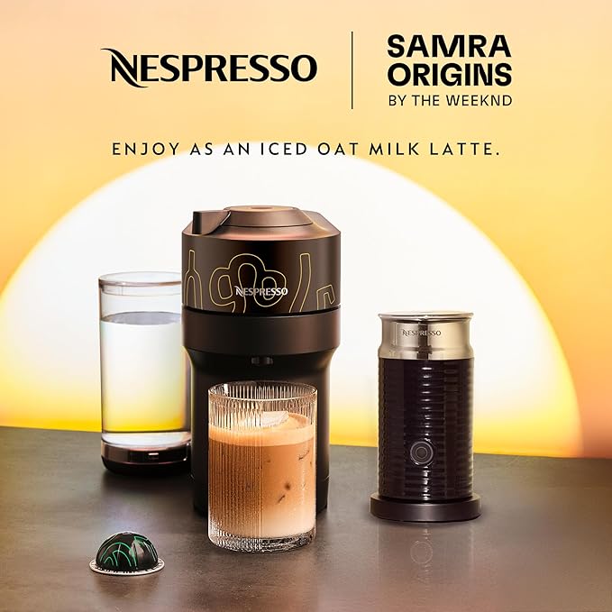 Nespresso Vertuo Pop+ Coffee and Espresso Maker by De'Longhi, Samra Origins by - Image 2