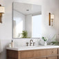 CILIBER Frameless Mirror, 30x36 inch Rectangle Bathroom Mirror by CILIBER