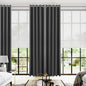 KOUFALL 96 Inch Curtains Long 2 Panel Set, 70 Inch Wide Grommet Blackout Drapes by KOUFALL