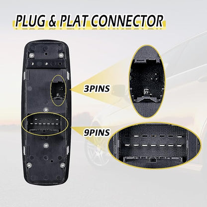 Vurkcy Driver Side Power Window Switch Door Lock Control Button Compatible - Image 3