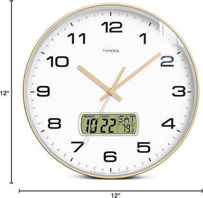 TIMESS Wall Clock, Ideal Modern Home, Office Decor - Image 7