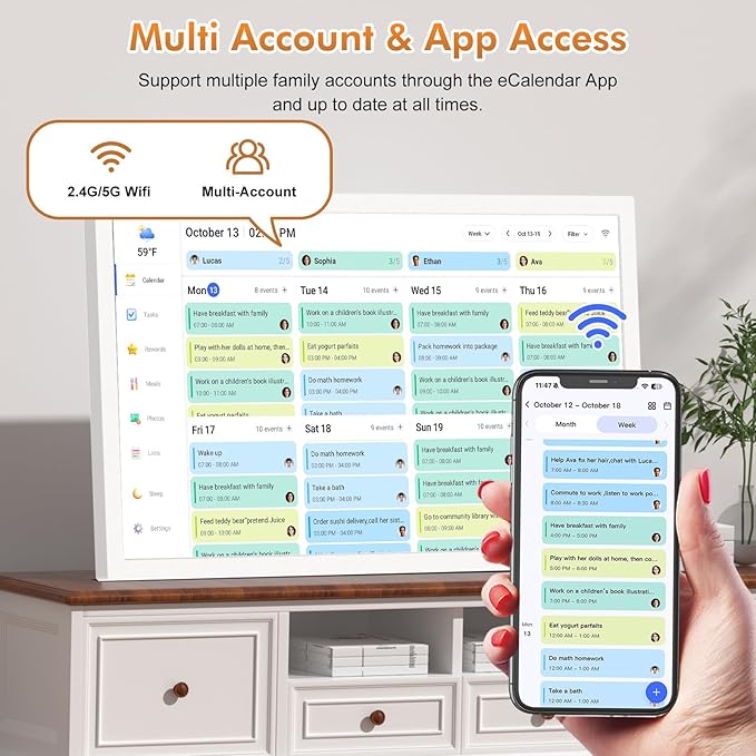 Smart Digital Calendar & Chore Chart - Image 8
