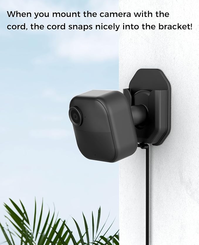 3 Pack Blink Camera No Drill No Screws Wall Mount Bracket - Image 5