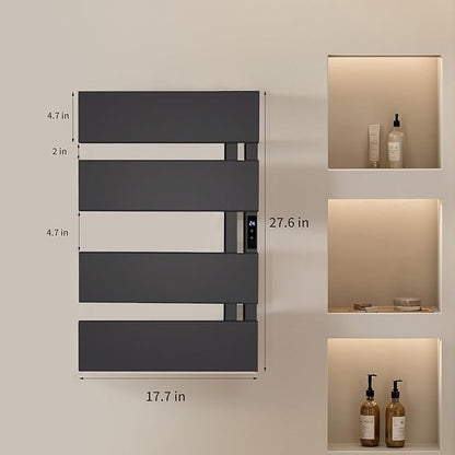 Electric Heated Towel Warmer Rack - Image 6