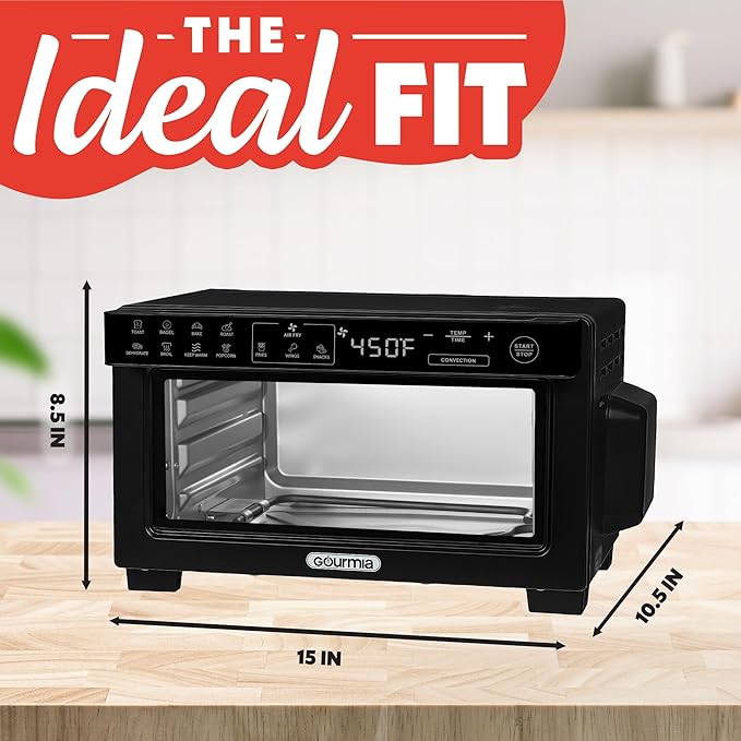Gourmia Toaster Oven Digital Air Fryer - Image 8