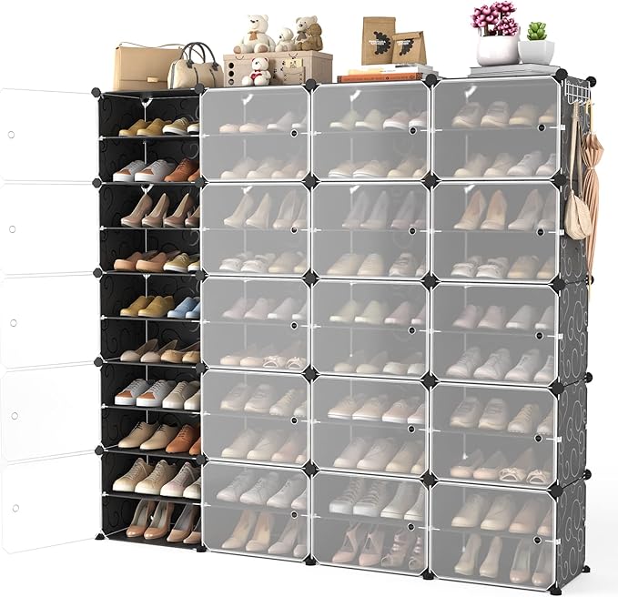 Portable Shoe Rack Organizer by WEXCISEforTidyingHouse