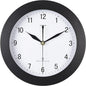 Atomic Wall Clock，US Auto Calibration Time 10 Inch Round Clock, Battery Operated by TrulySilentClocks