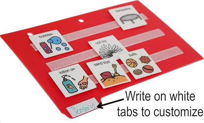 Smile4autism Small 7x9” Tools Perfect to Keep Your Loose Visual Picture Cards - Image 6