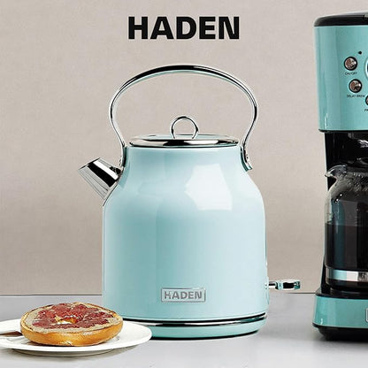 Haden Heritage 1.7 Liter Stainless Steel Electric Kettle, Hot Water Kettle - Image 6