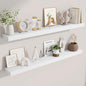 Fun Memories Floating Shelves 48 Inch, Extra Large Wood Shelf Set of 2 by FunMemories