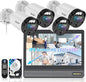 【All-in-One Security System】 4K Outdoor Wired Security Camera System, Home by WEILAILIFE