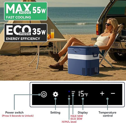 Car Fridge Portable 12V Refrigerator 40 Quart 12 Volt Freezer Compressor Cooler - Image 4