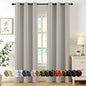 MIULEE Natural Blackout Curtains by MIULEE