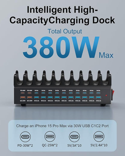 380W Charging Station for Multiple Devices - Image 3