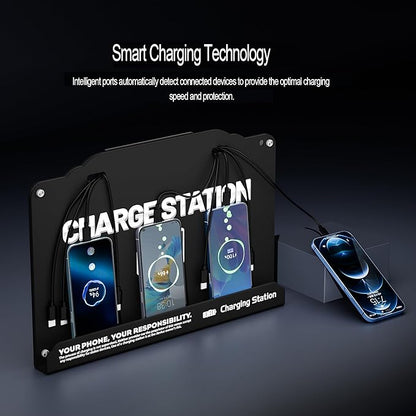 Wall Mounted 8 Port Charging Station - Image 4