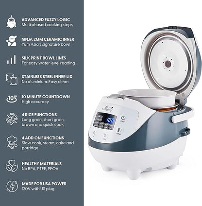 Yum Asia Panda Mini Rice Cooker - Image 3