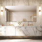 Mirrorons Large Mirror 60" x 28", Modern Rectangle Bathroom Mirror by Mirrorons