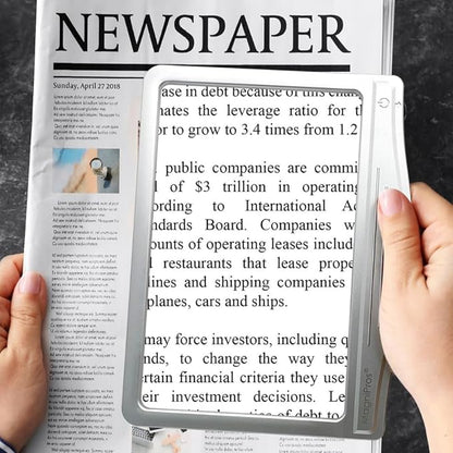 MAGNIPROS Patented 3X Large LED Page Magnifier - Image 5