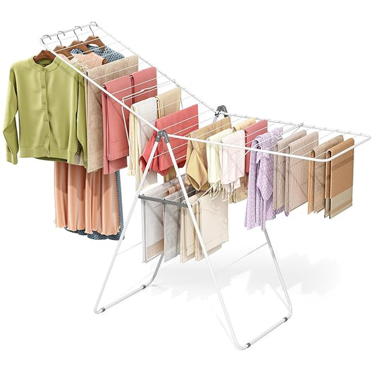 APEXCHASER Clothes Drying Rack, Foldable Oversized Drying Rack Clothing by APEXCHASER