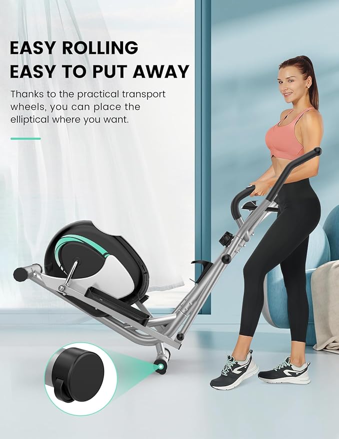 THERUN Elliptical Machine for Home, Hyper-Quiet Elliptical Exercise Machine - Image 6