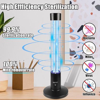 60W UV Light Sanitizer, Ozone-Free Home Disinfection Device - Image 4