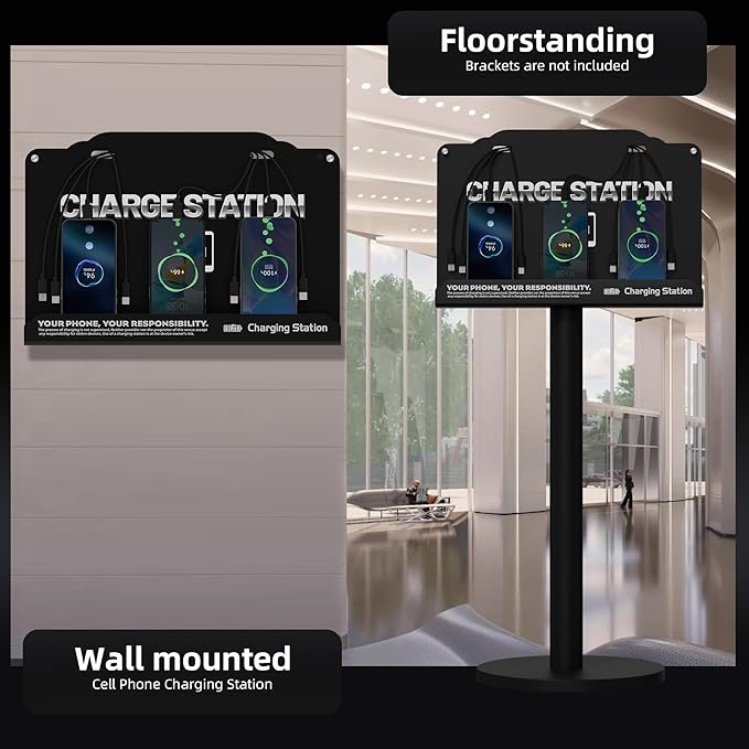 Wall Mounted 8 Port Charging Station - Image 9
