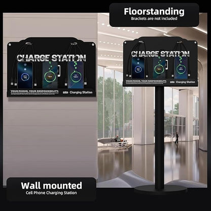 Wall Mounted 8 Port Charging Station - Image 9