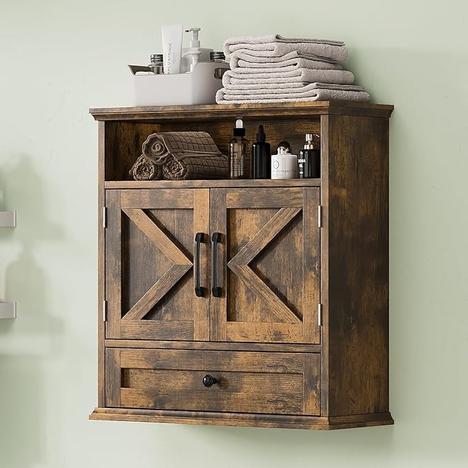 Bathroom Wall Cabinet, Wall Mounted Medicine Cabinet by Viroformo