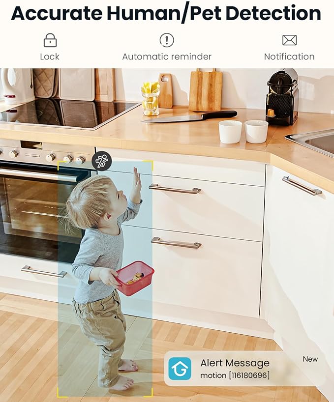 ieGeek 2K Indoor Security Camera, 5G/2.4G WiFi Pet Cameras - Image 4