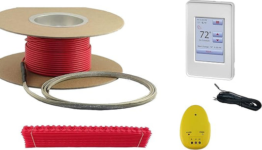 70 Sqft Warming Systems 120 V Electric Tile Radiant Floor Heating Cable by WarmingSystems
