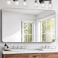 FORBATH 60x36 Inch Silver Bathroom Mirror by FORBATH