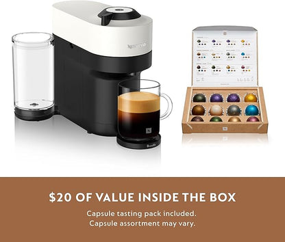 Nespresso Vertuo Pop+ Coffee and Espresso Maker by Breville, Coconut White - Image 6