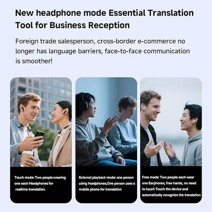 Wisoqu AI Language Translator Device, Real Time 140+ Languages Text Voice Photo - Image 8