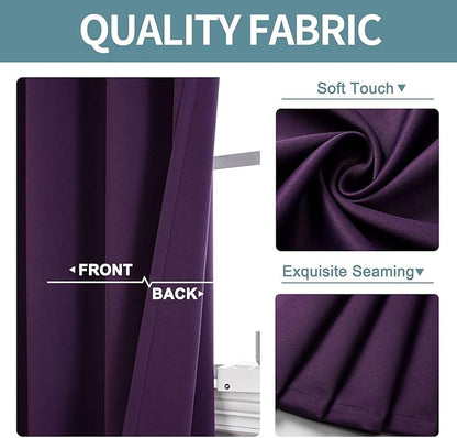 ChrisDowa Grommet Blackout Curtains - Image 3