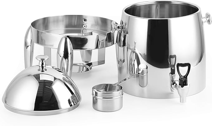 Stainless Steel Hot Beverage Dispenser durable and long-lasting Chafer Urn - Image 4