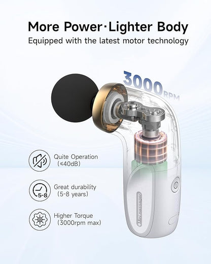 A1 Super Mini Massage Gun, Percussion Deep Tissues Muscle Massager, Compact - Image 5