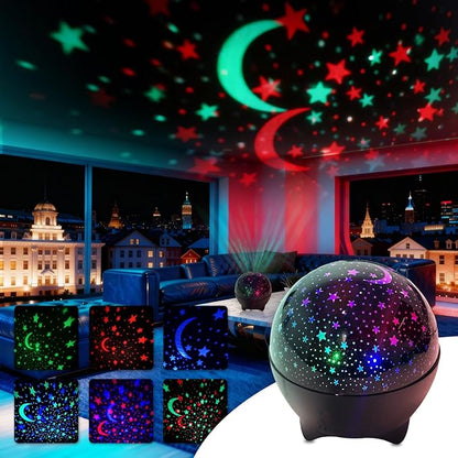 MAXROCK Star & Moon Projector, Galaxy Projector, Bedroom Decoration, Star and by MAXROCK