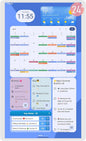 Viewzio 24 Inch Digital Planner Wall Planner Touch Screen Chore Chart Syncs All by Unknown