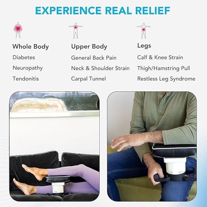 MedMassager Foot & Body Plus Combo| Deep Tissue Massage Therapy Units, at-Home - Image 7
