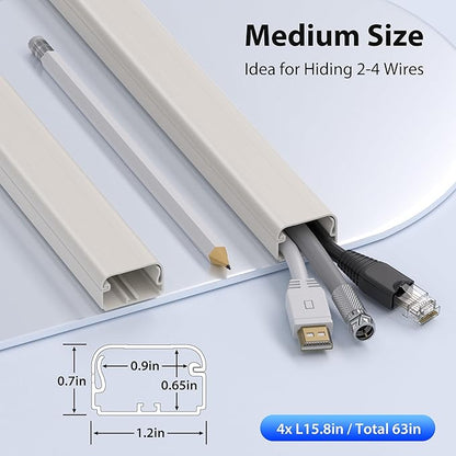 ZhiYo Large Capacity Wire Hiders - Image 2
