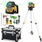 Self-Leveling Green Rotary Laser Level Kit, 2000ft Range by LotaToolsPremiumSelection