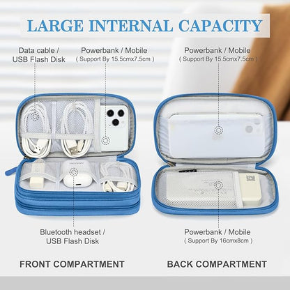 FYY Electronic Organizer, Travel Organizer Bag Pouch, Electronic Accessories - Image 3