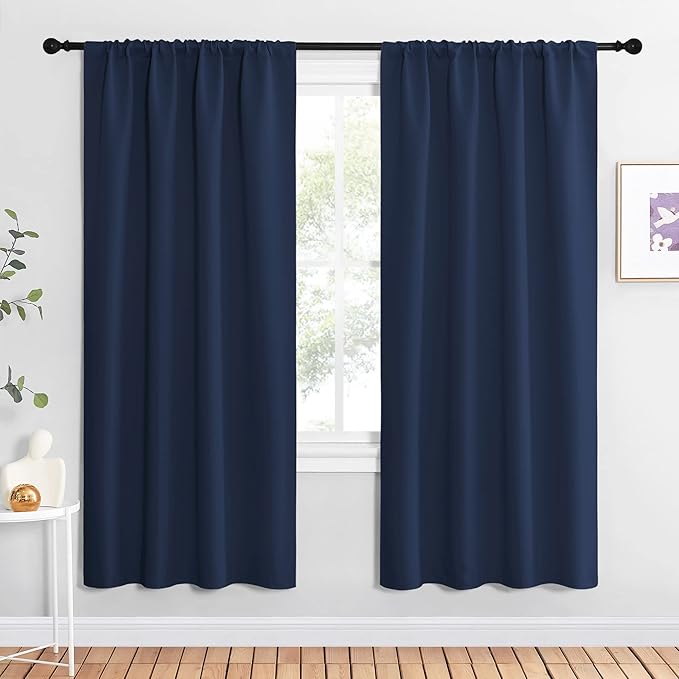 NICETOWN Navy Blue Blackout Curtains by NICETOWN
